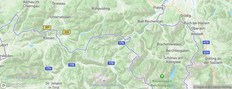 Unken, Austria Map