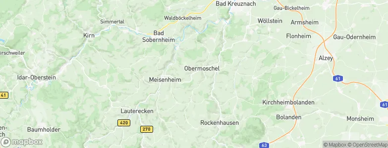 Unkenbach, Germany Map