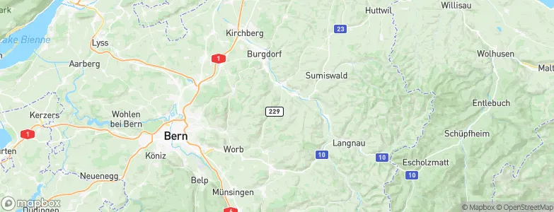 Unter-Gomerkinden, Switzerland Map