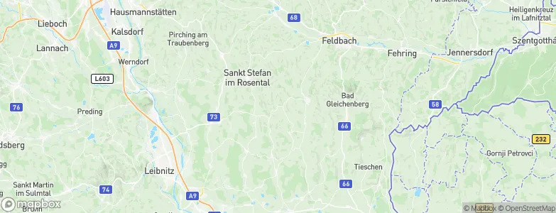 Unterauersbach, Austria Map