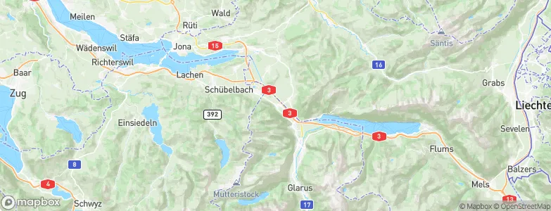 Unterbilten, Switzerland Map