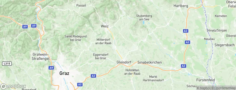 Unterfladnitz, Austria Map