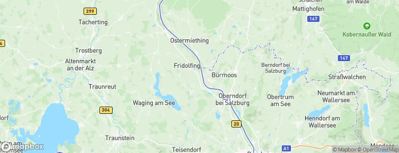 Untergeisenfelden, Germany Map