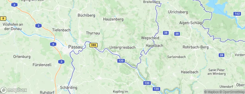 Untergriesbach, Markt, Germany Map