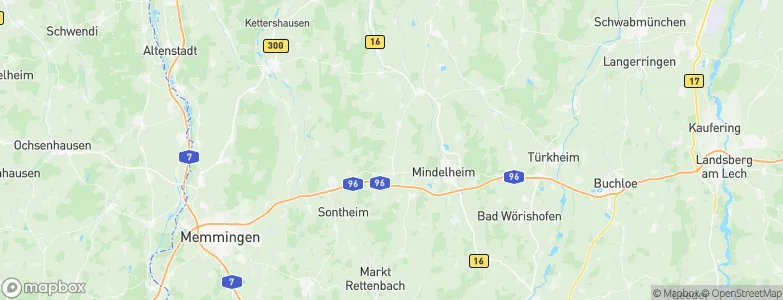Unterkammlach, Germany Map