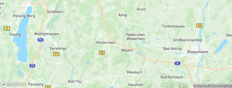 Unterlaindern, Germany Map