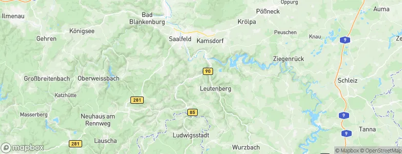 Unterloquitz, Germany Map