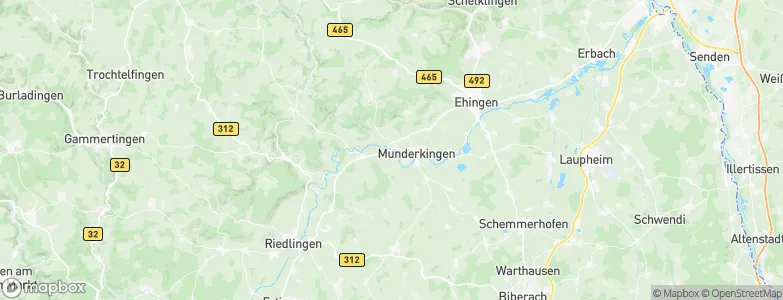 Untermarchtal, Germany Map