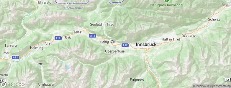 Unterperfuss, Austria Map