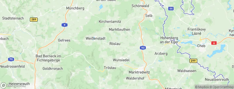 Unterröslau, Germany Map