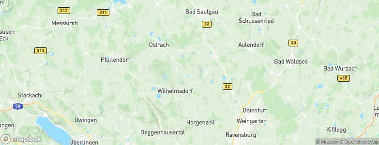 Unterwaldhausen, Germany Map