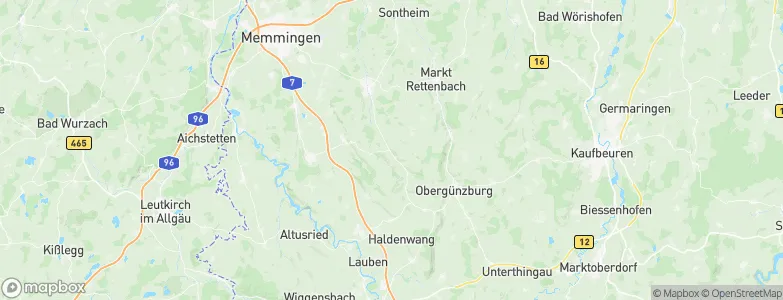 Unterwaldmühle, Germany Map