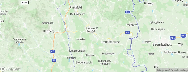 Unterwart, Austria Map