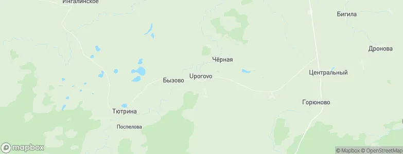 Uporovo, Russia Map