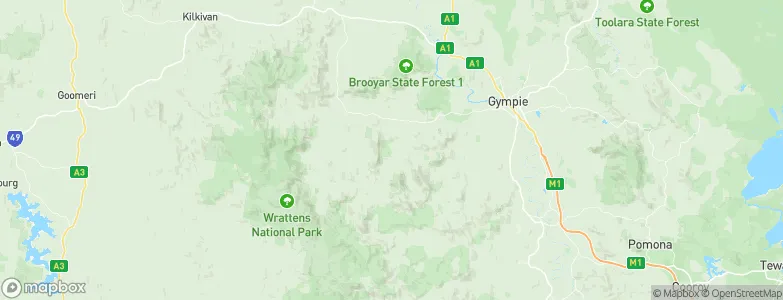 Upper Glastonbury, Australia Map