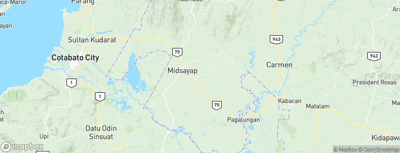 Upper San Mateo, Philippines Map