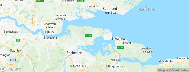 Upper Stoke, United Kingdom Map