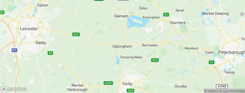 Uppingham, United Kingdom Map
