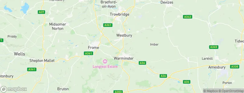 Upton Scudamore, United Kingdom Map