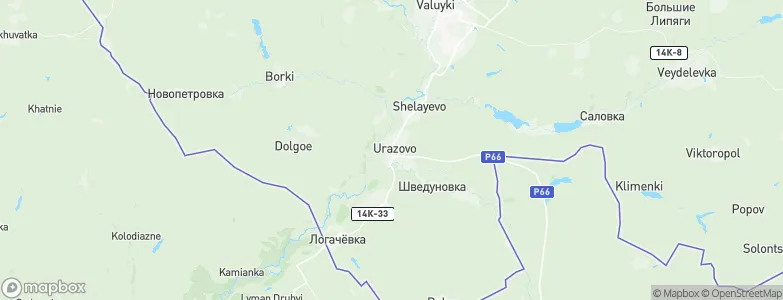 Urazovo, Russia Map