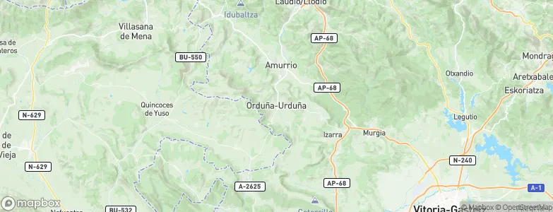 Urduña / Orduña, Spain Map