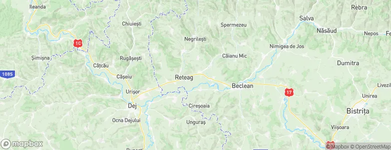 Uriu, Romania Map