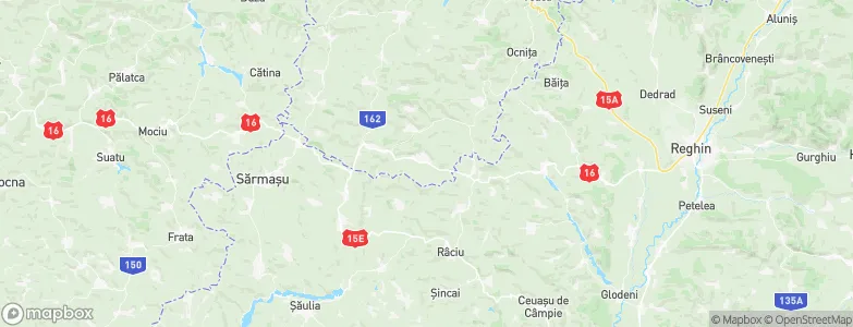 Urmeniş, Romania Map