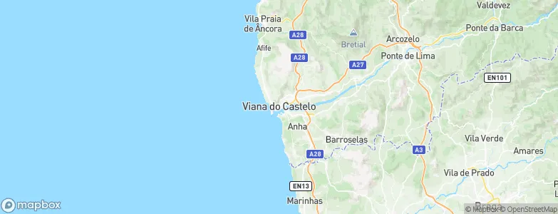 Ursulinas, Portugal Map
