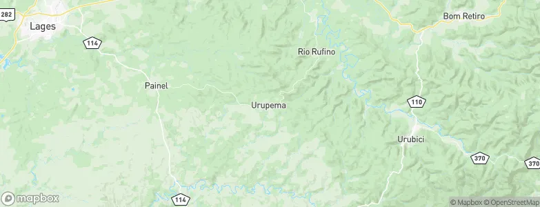 Urupema, Brazil Map