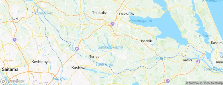 Ushiku, Japan Map