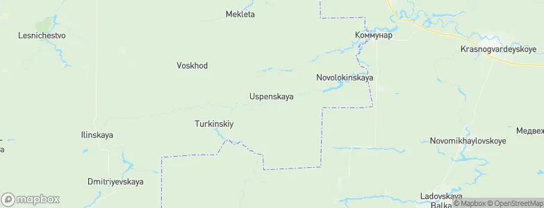 Uspenskaya, Russia Map