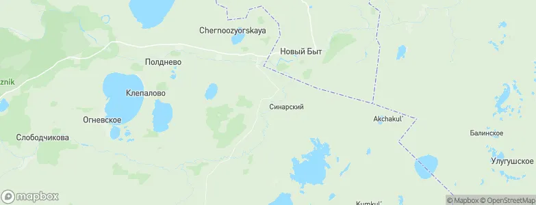 Ust'-Bagaryak, Russia Map
