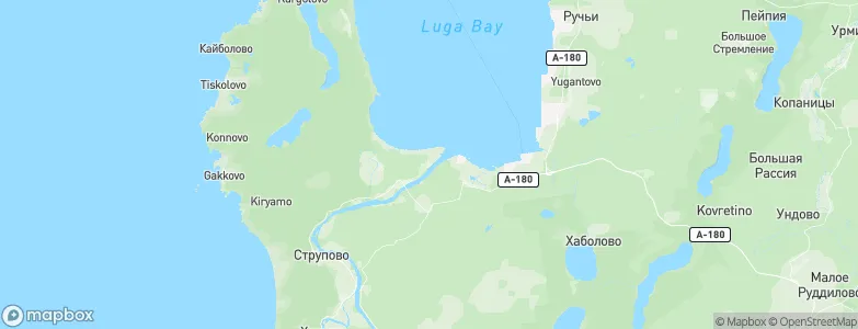Ust'-Luga, Russia Map