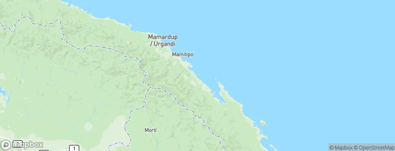 Ustupo, Panama Map