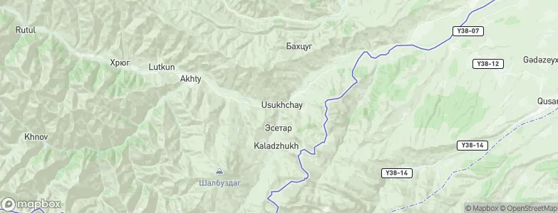 Usukhchay, Russia Map