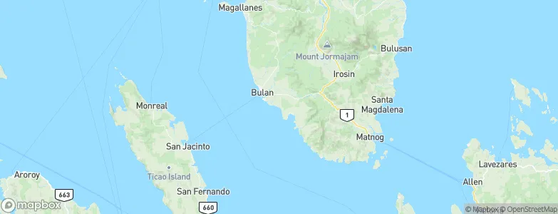 Utabi, Philippines Map