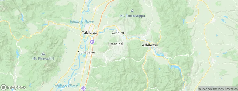 Utashinai, Japan Map