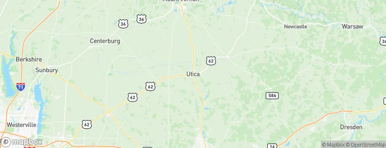 Utica, United States Map