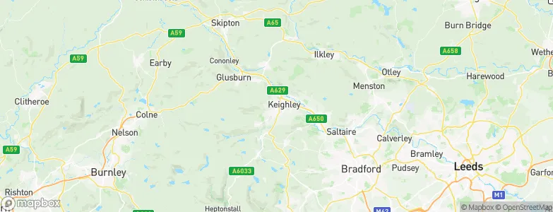 Utley, United Kingdom Map