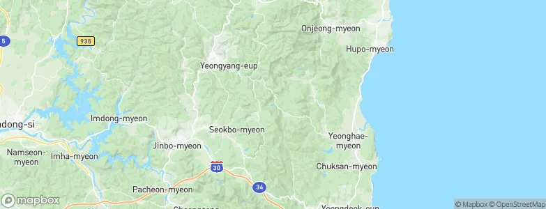 Utt’ŏ-gol, South Korea Map