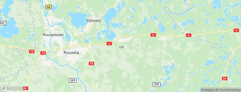 Utti, Finland Map