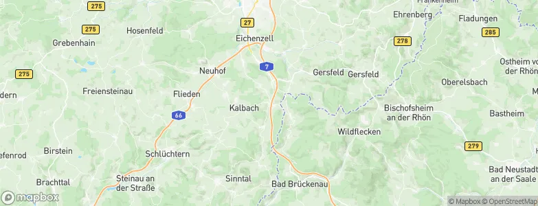 Uttrichshausen, Germany Map
