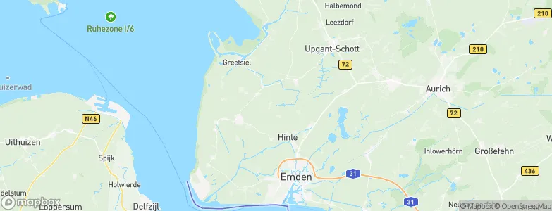 Uttum, Germany Map