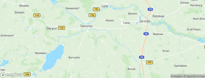 Utzedel, Germany Map