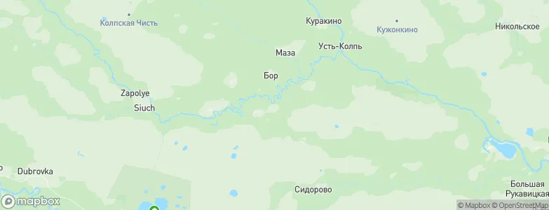 Uyta, Russia Map