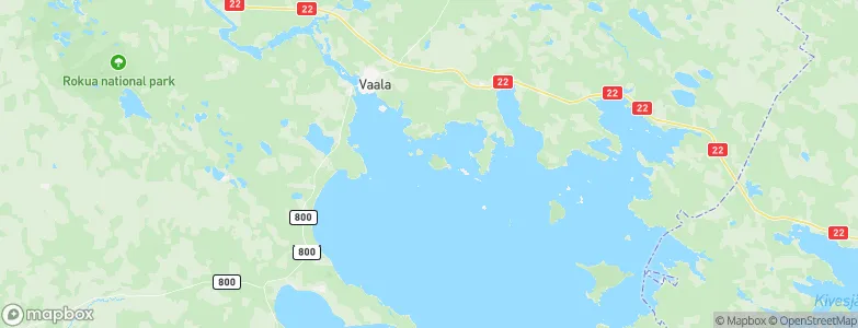Vaala, Finland Map