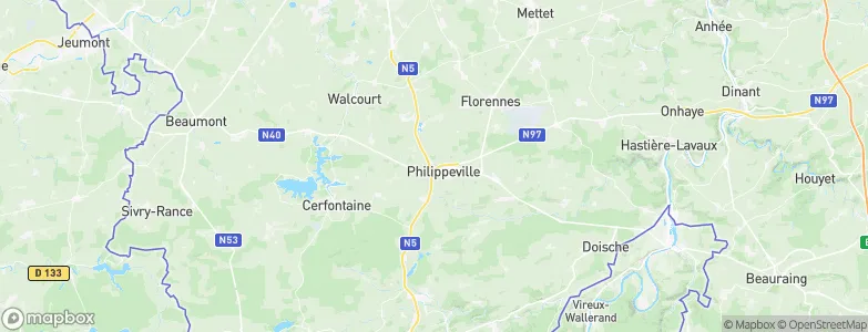 Vache Fontaine, Belgium Map