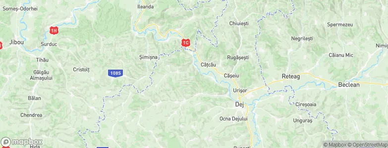 Vad, Romania Map