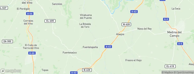 Vadillo de la Guareña, Spain Map
