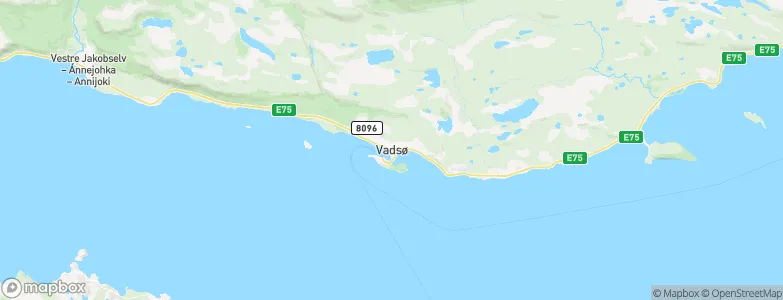 Vadsø, Norway Map